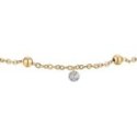 Luca Barra - Bracciale Donna - Acciaio Ip Gold - Zirconi Bianchi