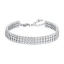 Luca Barra - Bracciale Tennis Donna - Acciaio - Zirconi Bianchi