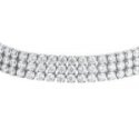 Luca Barra - Bracciale Tennis Donna - Acciaio - Zirconi Bianchi