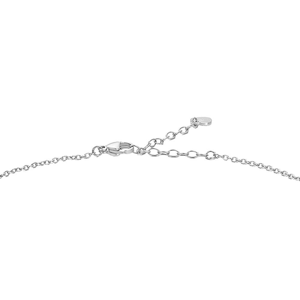 Luca Barra - Collana Choker Tennis - Acciaio - Zirconi Bianchi