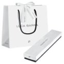 Luca Barra - Cavigliera Donna Acciaio - Farfalla - Cristallo