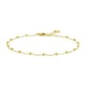 Luca Barra - Cavigliera Donna - Acciaio Ip Gold - Sfere