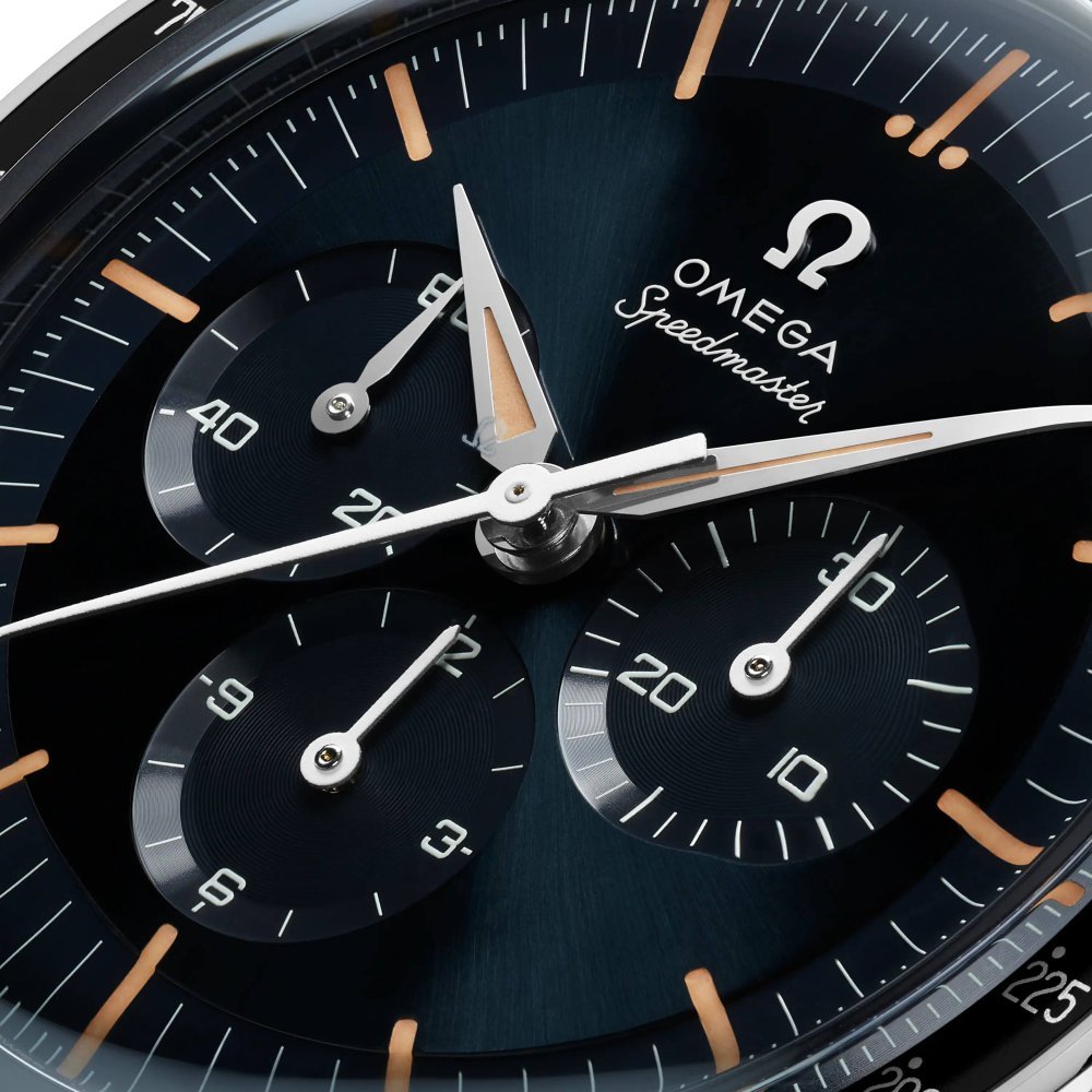 Speedmaster First Omega In Space 39,7 Mm, Acciaio Su Acciaio