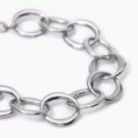 2 Jewels - Bracciale In Acciaio 316L - Elementi Ø18 Mm - Regolabile