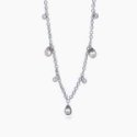 2 Jewels - Girocollo In Acciaio 316L - Cristalli Taglio Goccia