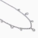 2 Jewels - Girocollo In Acciaio 316L - Cristalli Taglio Goccia
