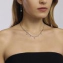 2 Jewels - Girocollo In Acciaio 316L - Cristalli Taglio Goccia