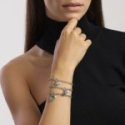 2 Jewels - Bracciale Acciaio 316L - Perle Conchiglia - Zirconi Azzurri