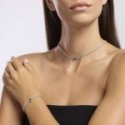 2 Jewels - Bracciale Tennis Acciaio 316L - Zirconi Verdi E Bianchi
