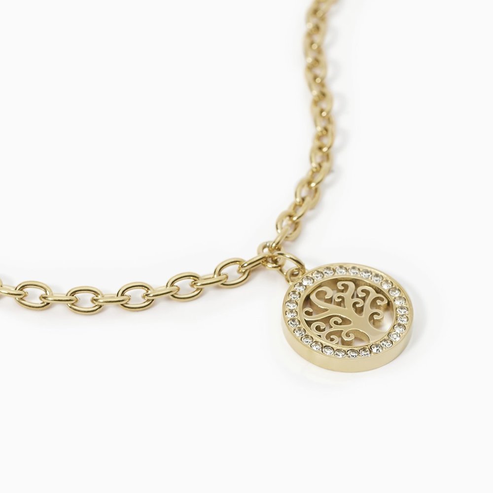 2 Jewels - Bracciale Albero Della Vita - Acciaio 316L - Pvd Gold