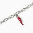 2 Jewels - Bracciale Acciaio 316L - Cornetto - Cristalli