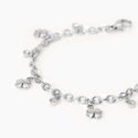 2 Jewels - Bracciale Acciaio 316L - Cristalli - Quadrifoglio