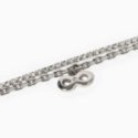 2 Jewels - Bracciale In Acciaio 316L - Cristalli - Pendente Infinito