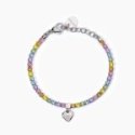 2 Jewels - Bracciale Tennis - Acciaio 316L - Cristalli Multicolor