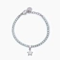 2 Jewels - Bracciale Tennis - Acciaio 316L - Cristalli Verdi