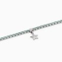 2 Jewels - Bracciale Tennis - Acciaio 316L - Cristalli Verdi