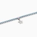 2 Jewels - Bracciale Tennis - Acciaio 316L - Cristalli Azzurri