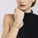 2 Jewels - Bracciale Tennis - Acciaio 316L - Cristalli Azzurri