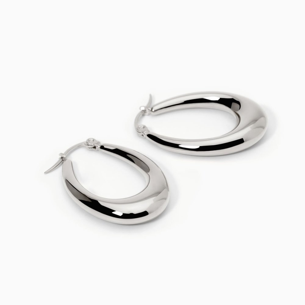 2 Jewels - Orecchini In Acciaio 316L - Cerchio - Dimensioni Medie