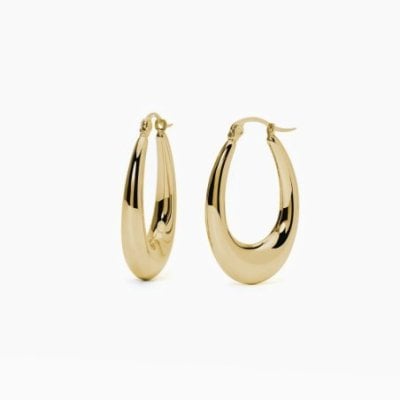 2 Jewels - Orecchini A Cerchio - Acciaio 316L - Pvd Giallo