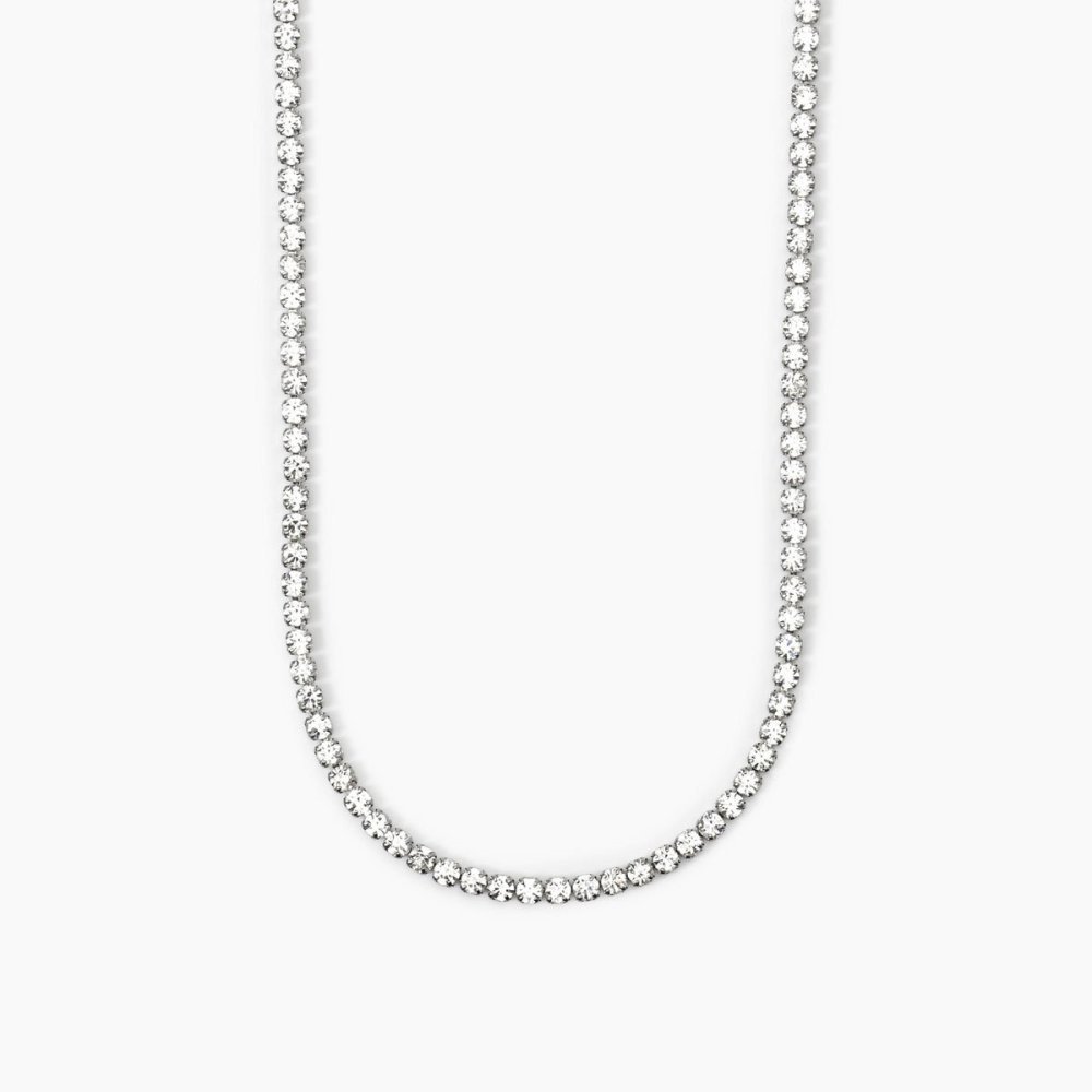 2 Jewels - Collana Tennis - Acciaio 316L - Cristalli Bianchi