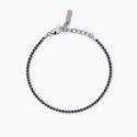 2 Jewels - Bracciale Tennis - Acciaio 316L - Cristalli Neri