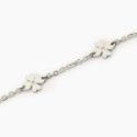 2 Jewels - Bracciale Acciaio 316L - Cristalli - Quadrifoglio