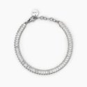 2 Jewels - Bracciale Tennis - Acciaio 316L - Zirconi Baguette