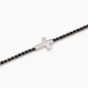 2 Jewels - Bracciale Tennis - Acciaio 316L - Cristalli Neri
