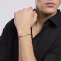 2 Jewels - Bracciale Tennis - Acciaio 316L - Cristalli Neri