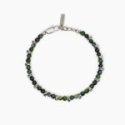 2 Jewels - Bracciale Acciaio 316L - Occhio Di Tigre Verde