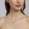 2 Jewels - Girocollo Acciaio 316L - Cuore - Perle Conchiglia