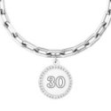 Kidult - Bracciale 30 Anni - Acciaio 316L - Cristalli