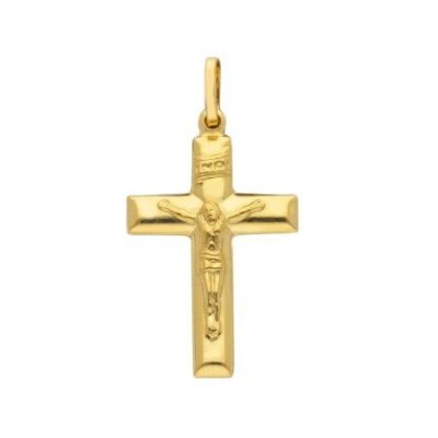 Songa Antonio - Croce Con Cristo - Oro Giallo - 18 Carati