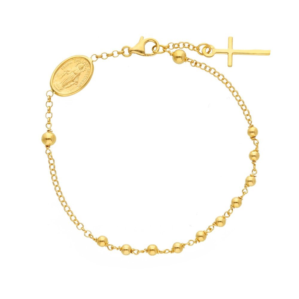 Songa Antonio - Rosario Bracciale - Oro Giallo - 18 Carati
