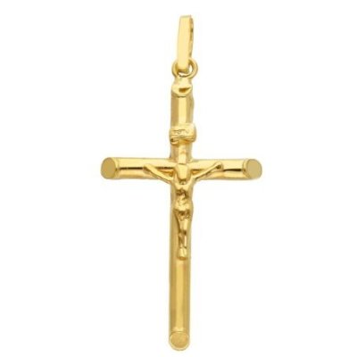 Songa Antonio - Croce Con Cristo - Oro Giallo - 18 Ct