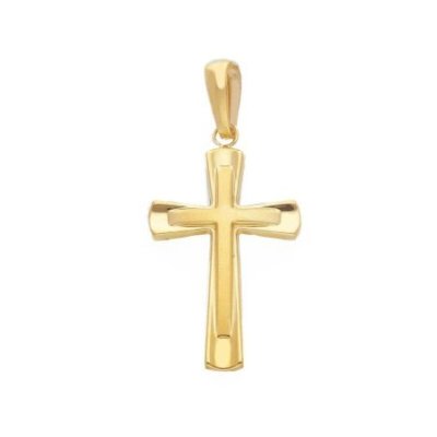 Songa Antonio - Croce Oro Giallo - 18 Carati - Gioiello Religioso