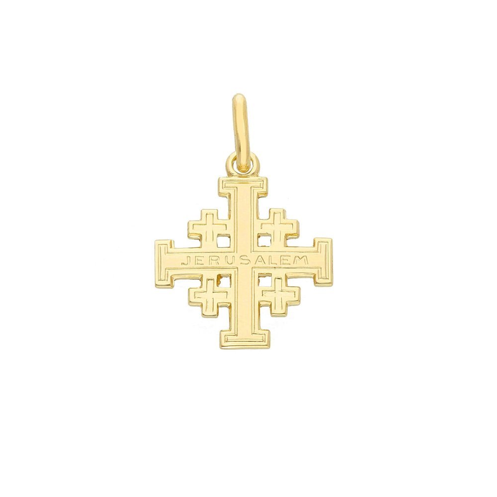 Songa Antonio - Croce Oro Giallo - 18 Carati - Gioiello Religioso