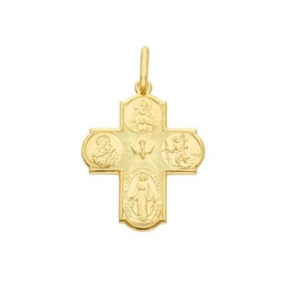 Songa Antonio - Croce Oro Giallo 18Ct - Gioiello Religioso