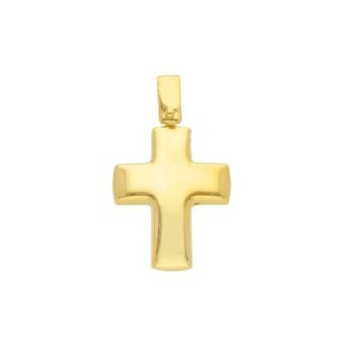 Songa Antonio - Croce Pendente - Oro Giallo 18Ct - Gioielli