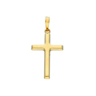 Songa Antonio - Croce Pendente - Oro Giallo - 18 Carati