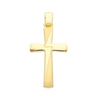 Songa Antonio - Croce Oro Giallo - 18 Carati - Gioiello Religioso