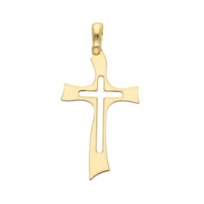 Songa Antonio - Croce Oro Giallo - 18 Carati - Gioiello Religioso