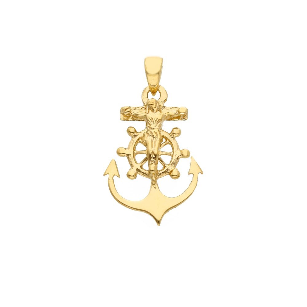 Songa Antonio - Ciondolo Oro Giallo - 18 Ct - Elegante