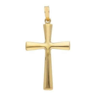 Songa Antonio - Croce Pendente - Oro Giallo 18 Ct - Gioielli