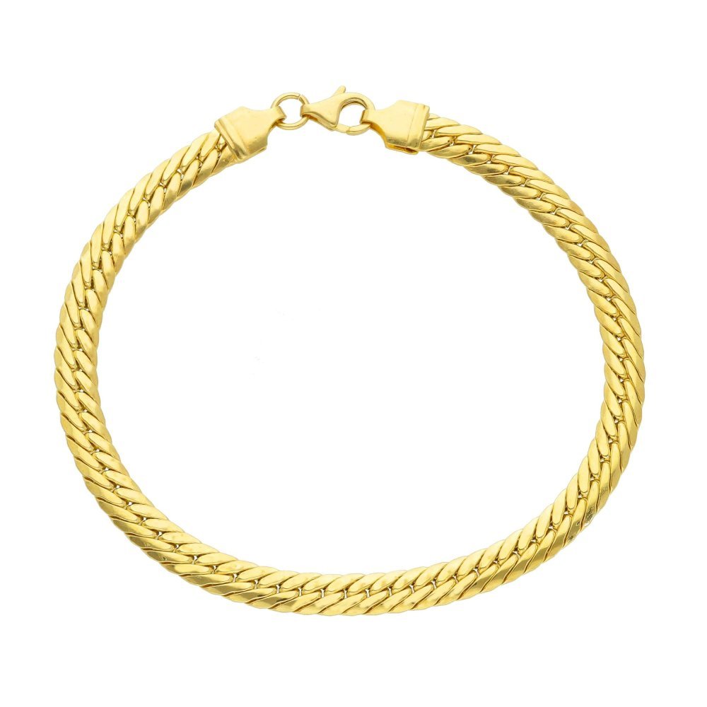 Songa Antonio - Bracciale Maglia - Oro Giallo - 18 Carati