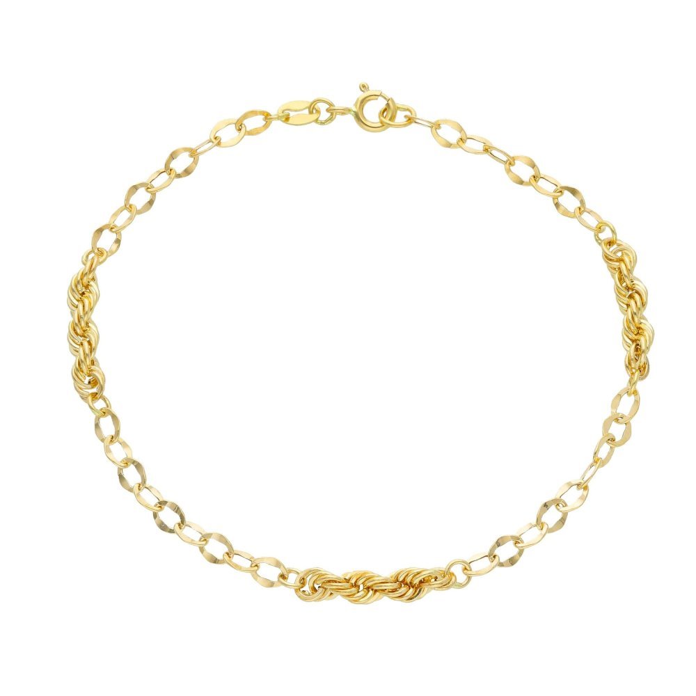 Songa Antonio - Bracciale Maglia - Oro Giallo - 18 Carati