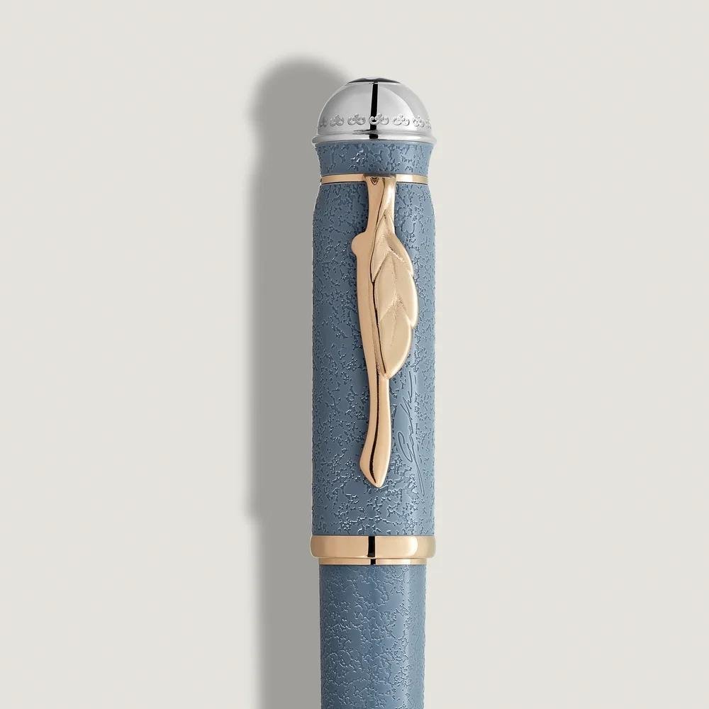 Montblanc - Writers Edition Goethe - Penna Roller - Blu