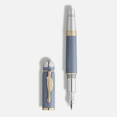 Montblanc - Writers Edition Goethe - Penna Stilografica - Blu