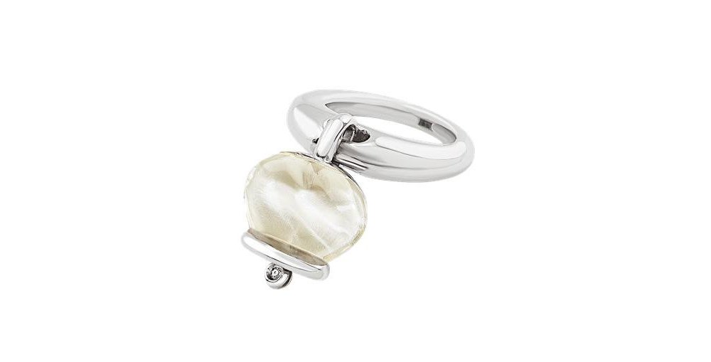 Chantecler - Anello Et Voilà Campanelle - Argento - Diamante